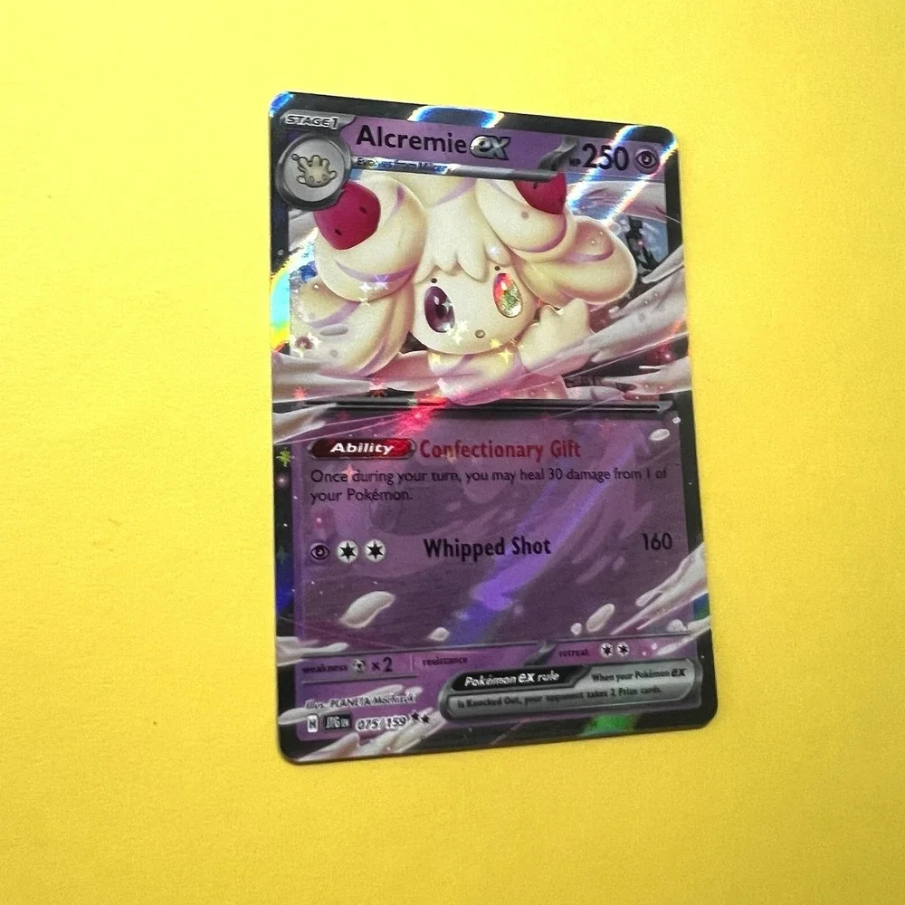 Alcremie ex Holo Double Rare SV09: Journey Together 075/159 NM‎ Pokemon